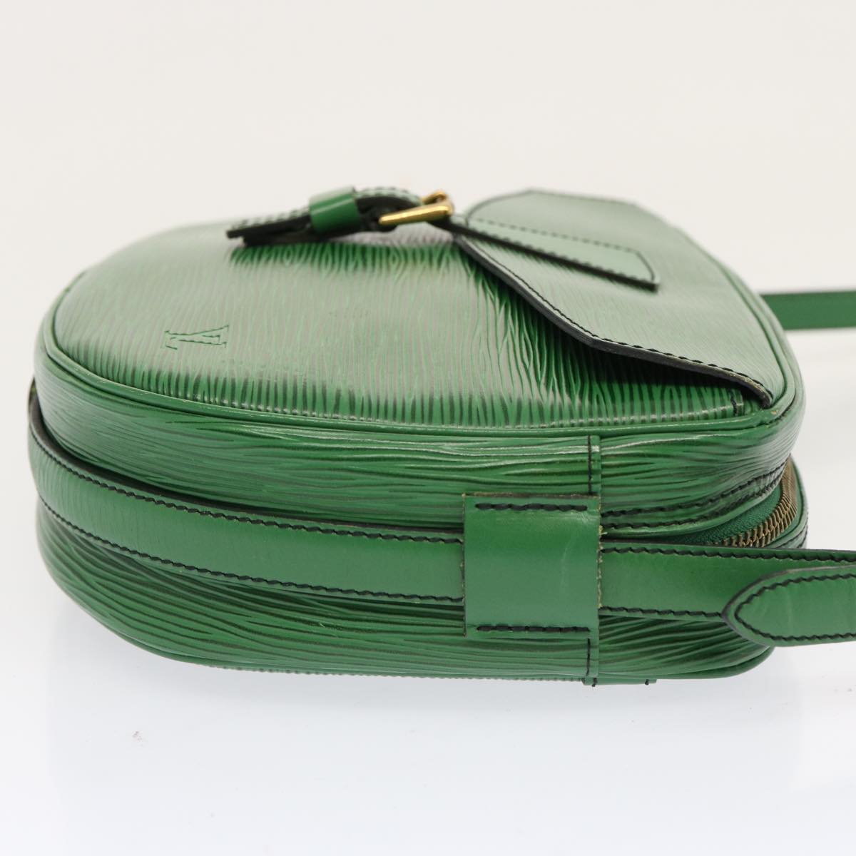 LOUIS VUITTON Epi Jeune Fille MM Shoulder Bag Green M52154 LV th4771