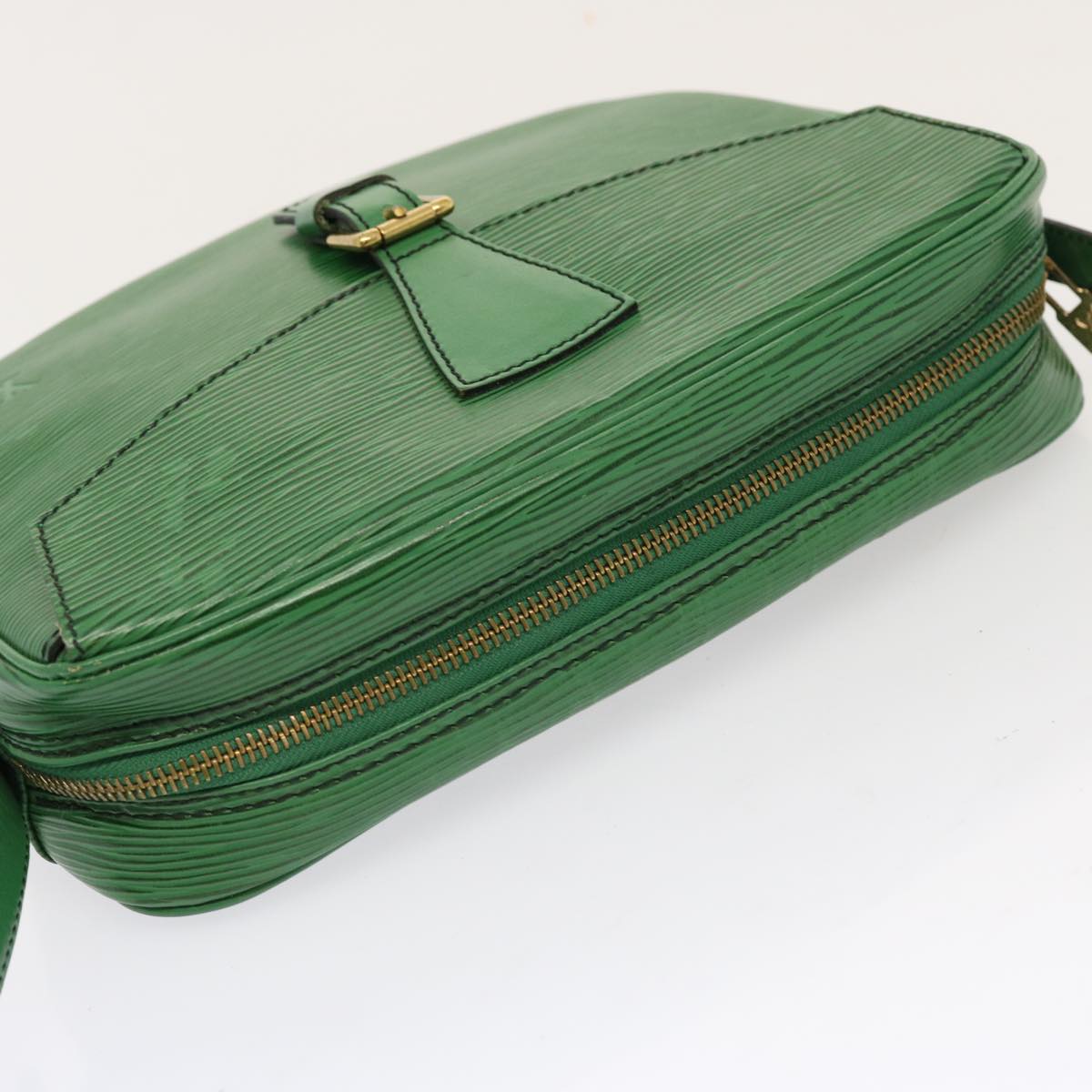 LOUIS VUITTON Epi Jeune Fille MM Shoulder Bag Green M52154 LV th4771