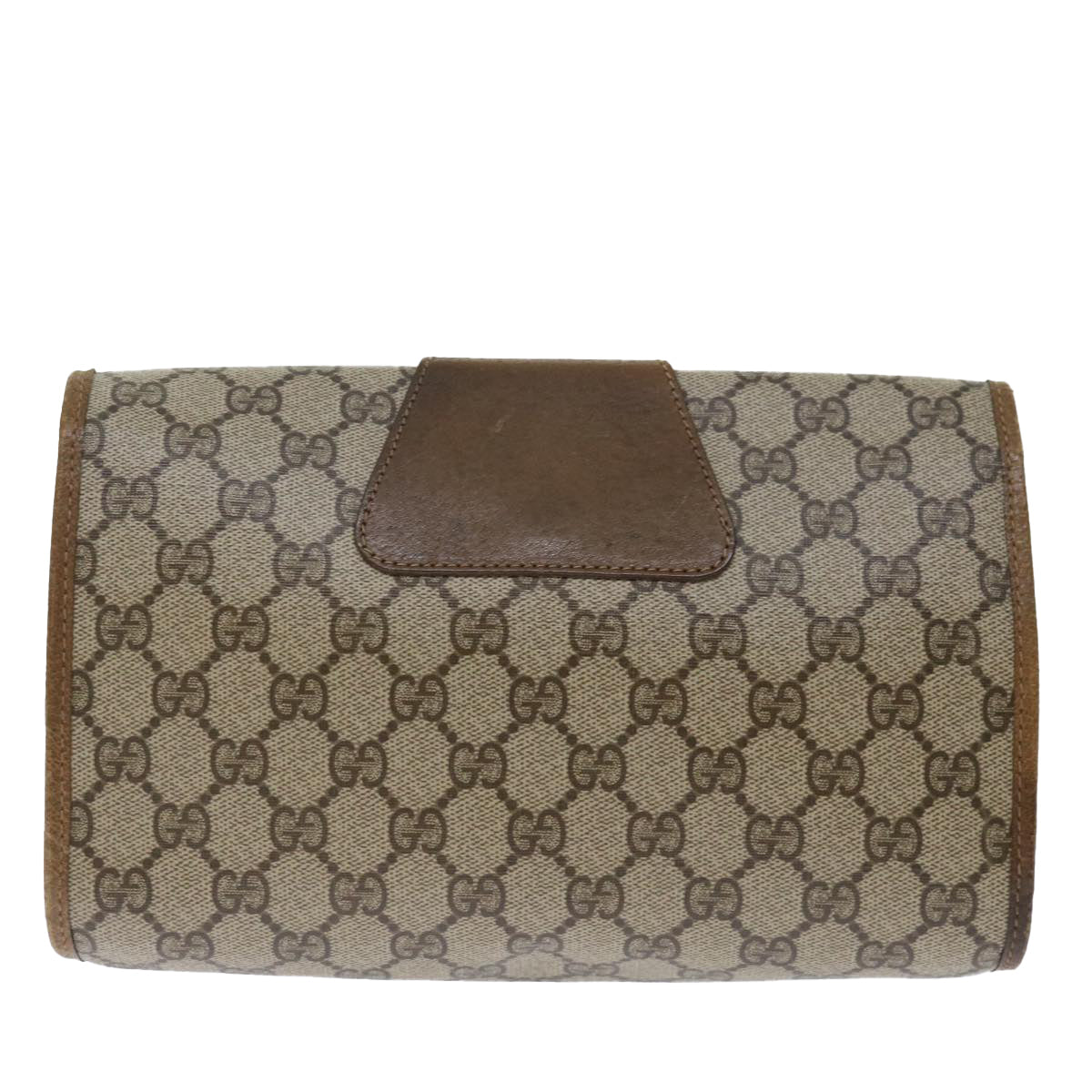 Luxury Gucci Trending 2025 GG Supreme Web Sherry Line Clutch Bag Beige Green 89 01 030  th4776