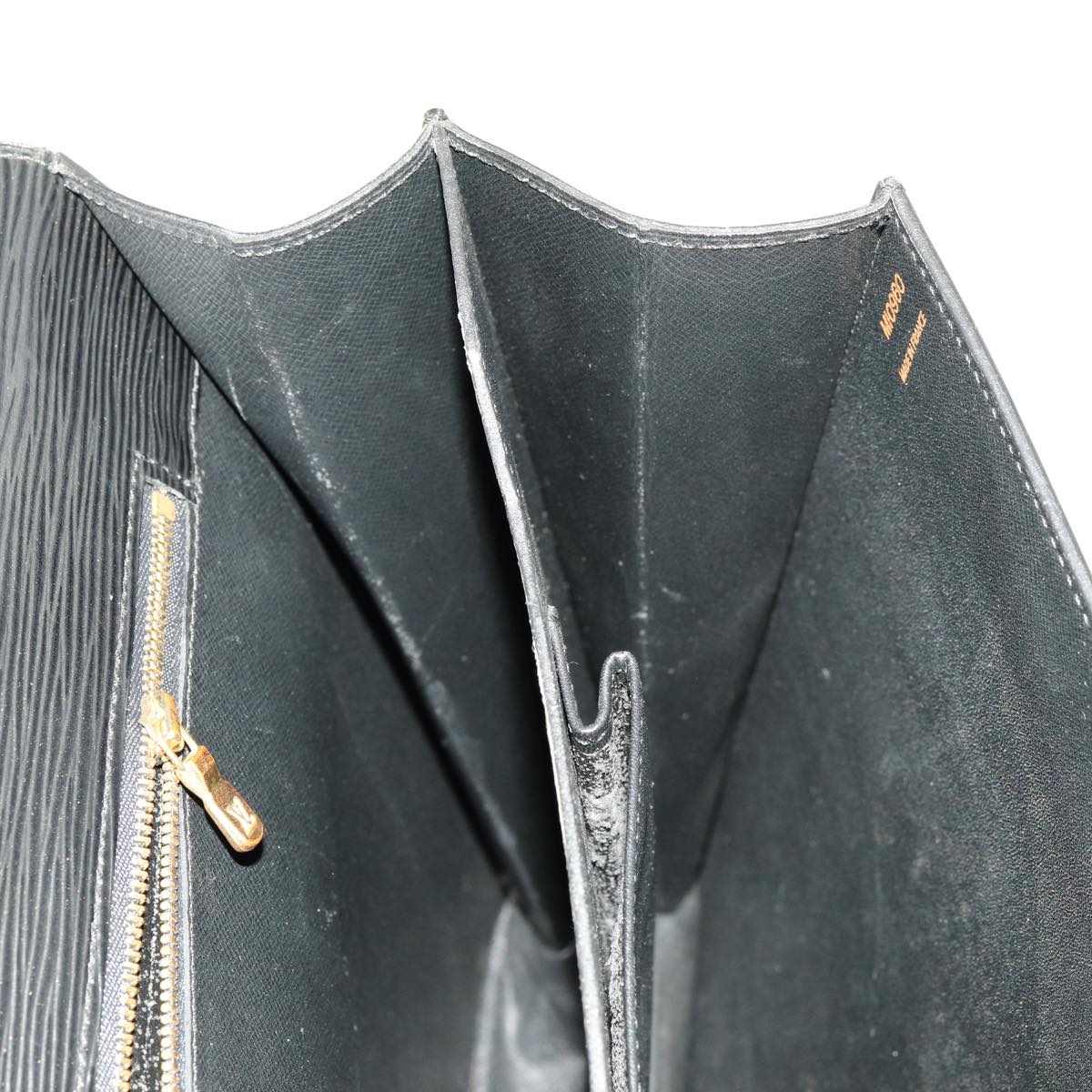 LOUIS VUITTON Epi Serviette Ambassador Business Bag Black M54412 LV th4783