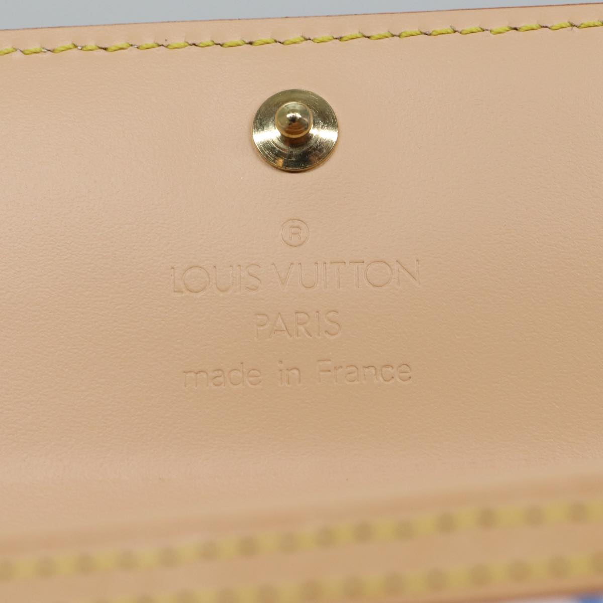 LOUIS VUITTON Monogram Multicolor Porte Monnaie Plat White M92657 LV th4784