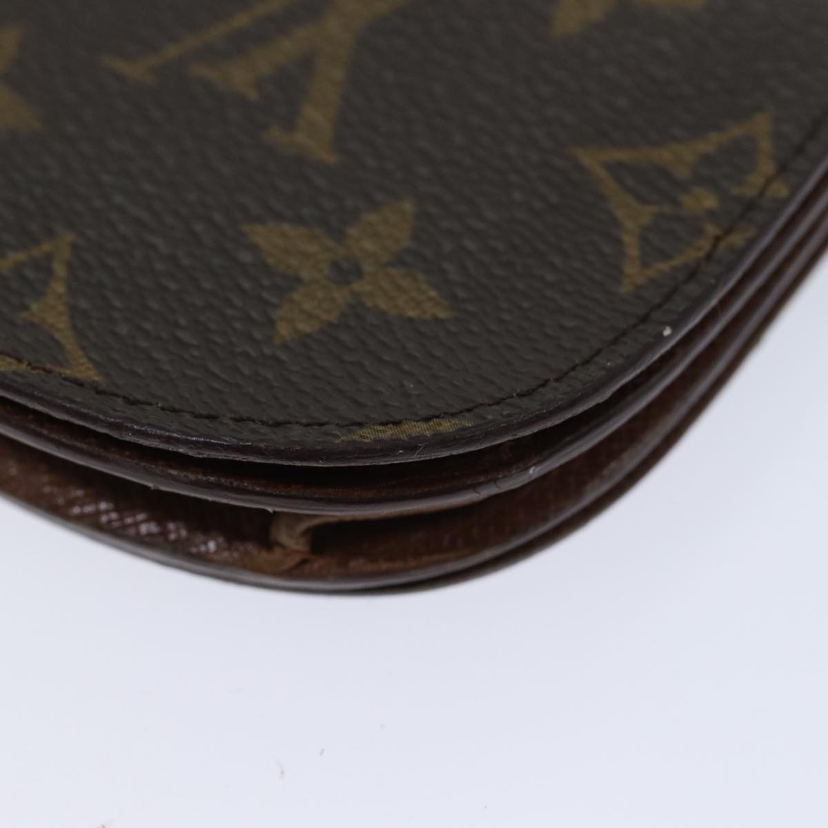 LOUIS VUITTON Monogram Porte Monnaie Guze Coin Purse M61970 LV th4787