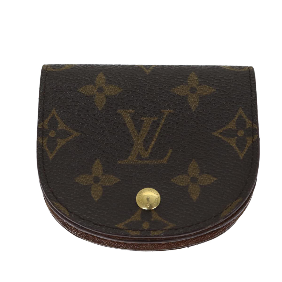LOUIS VUITTON Monogram Porte Monnaie Guze Coin Purse M61970 LV th4787