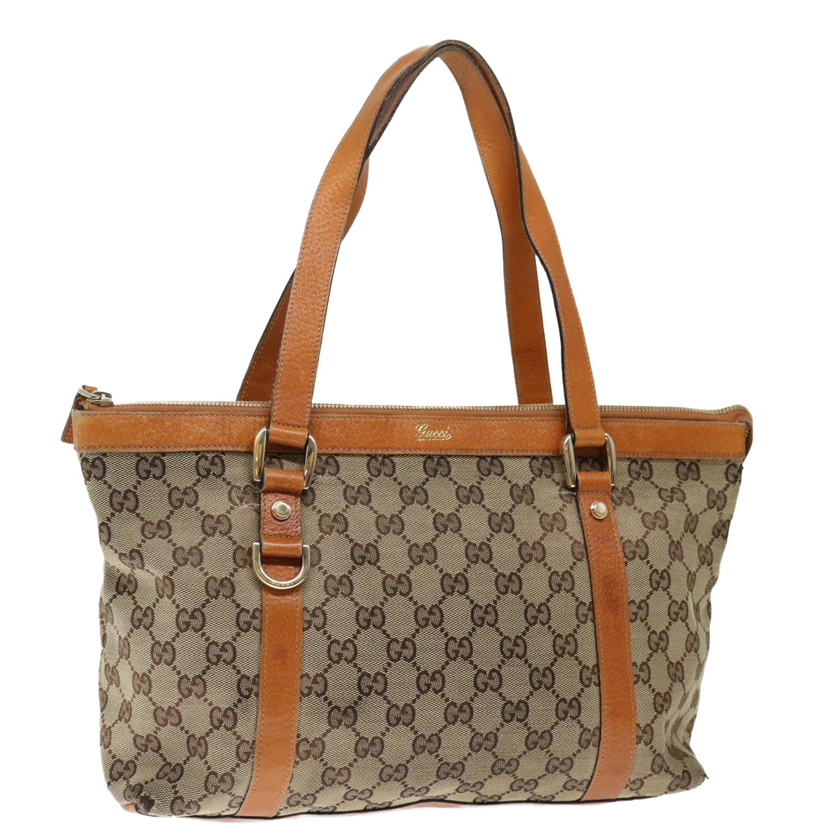Luxury Gucci Trending 2025 GG Canvas Abbey Tote Bag Beige 141470  th4806