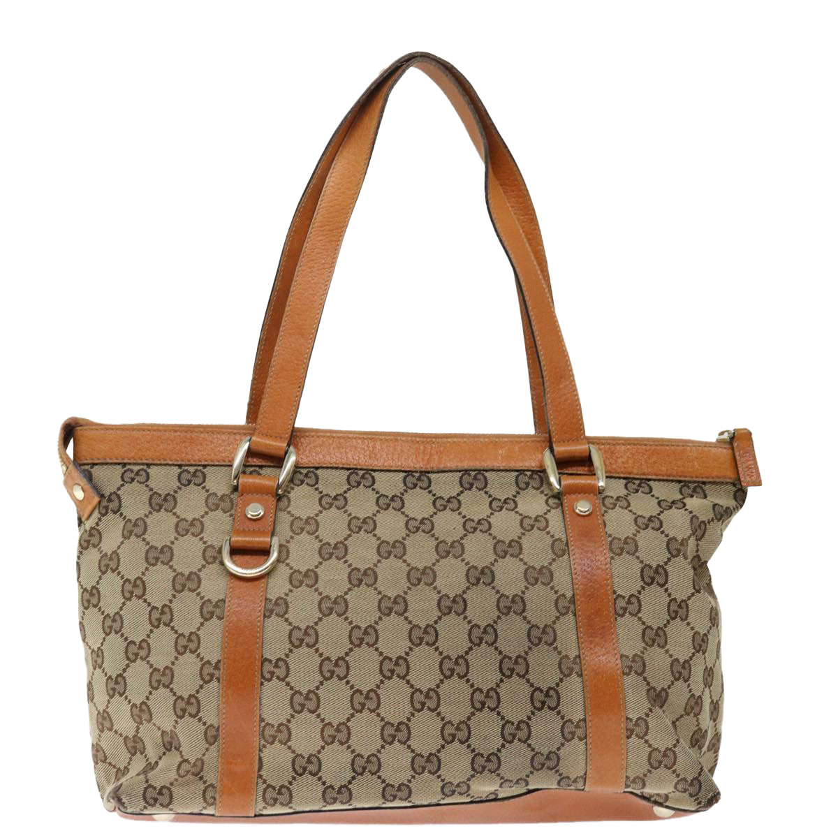 Luxury Gucci Trending 2025 GG Canvas Abbey Tote Bag Beige 141470  th4806