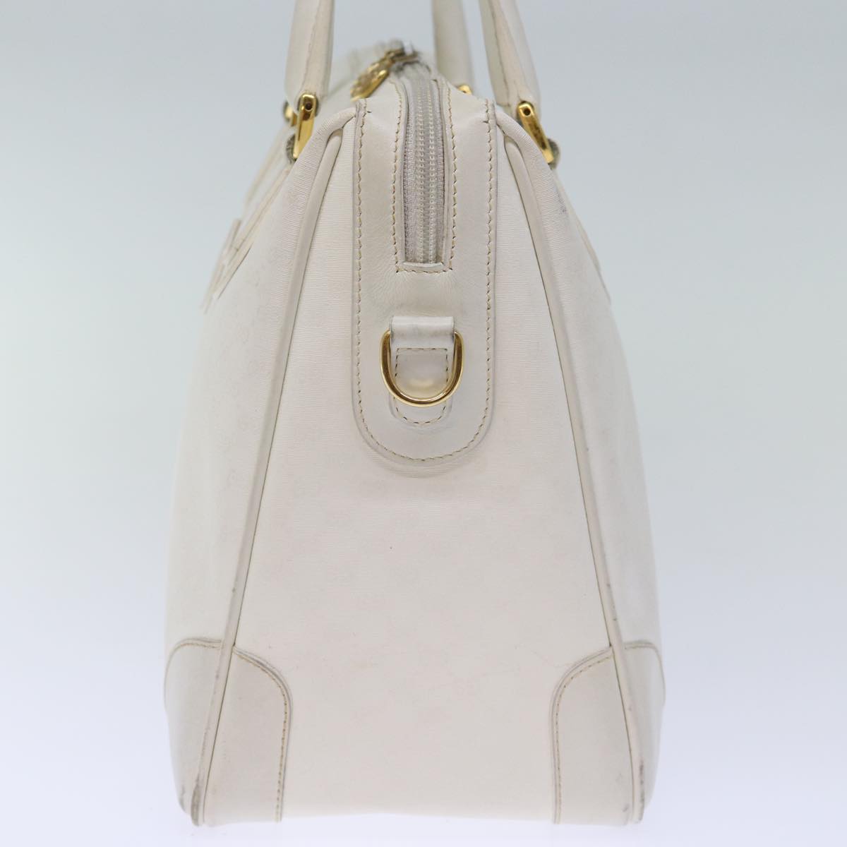 Luxury Gucci Trending 2025 Micro GG Canvas Hand Bag PVC 2way White 002 123 0167  th4828