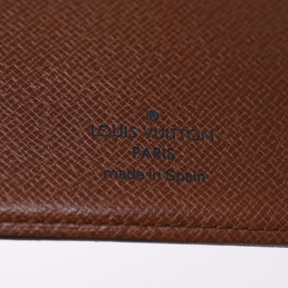 LOUIS VUITTON Monogram Agenda Poche Note Cover R20503 LV th4896