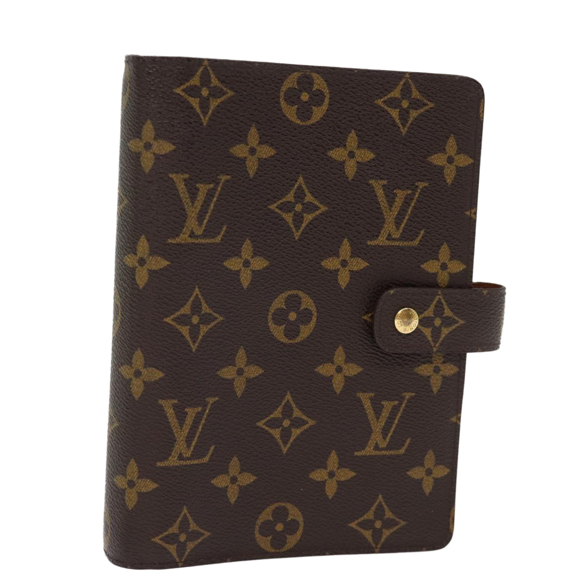 LOUIS VUITTON Monogram Agenda MM Day Planner Cover R20105 LV th4897
