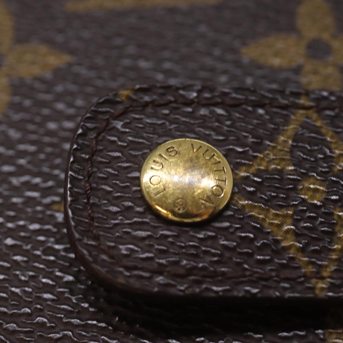 LOUIS VUITTON Monogram Agenda MM Day Planner Cover R20105 LV th4897