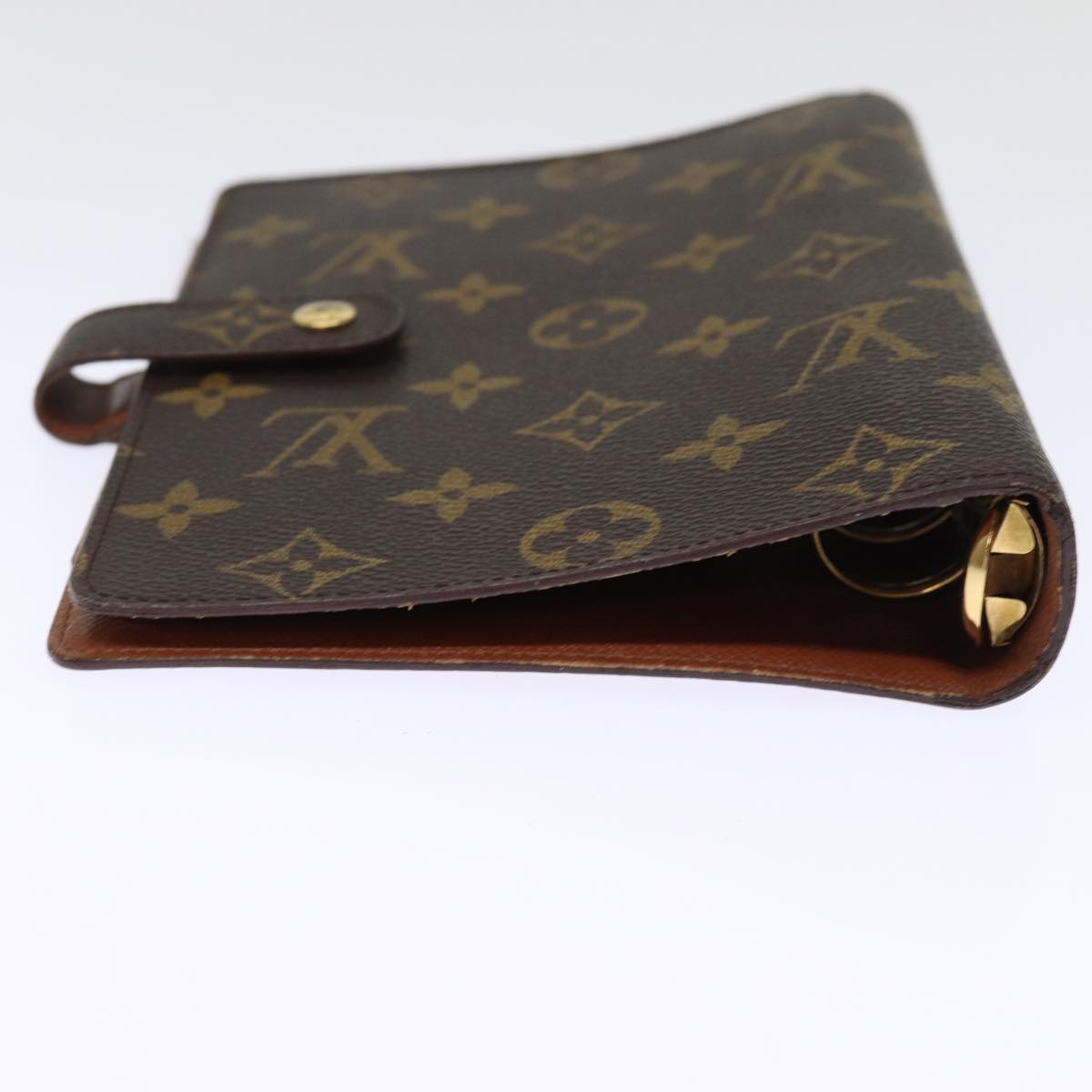 LOUIS VUITTON Monogram Agenda MM Day Planner Cover R20105 LV th4897