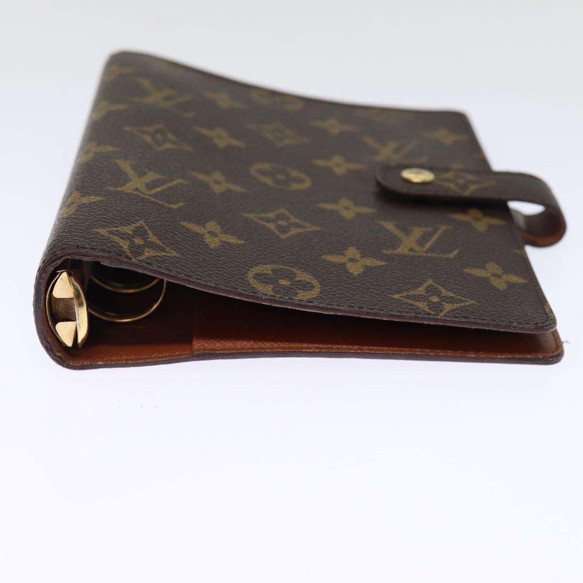 LOUIS VUITTON Monogram Agenda MM Day Planner Cover R20105 LV th4897