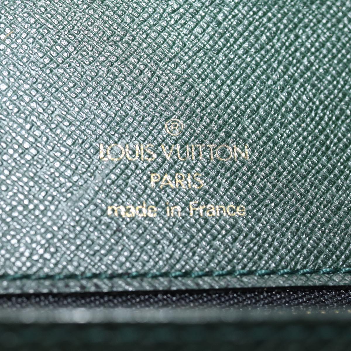 LOUIS VUITTON Taiga Pochette Kourad Clutch Bag Epicea M30194 LV th4902
