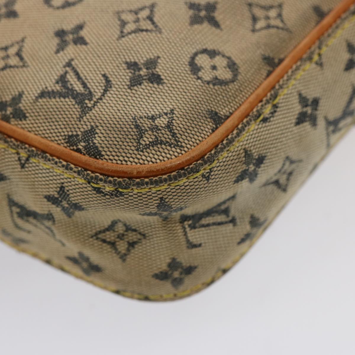 LOUIS VUITTON Monogram Mini Juliet MM Shoulder Bag Blue M92004 LV th4905