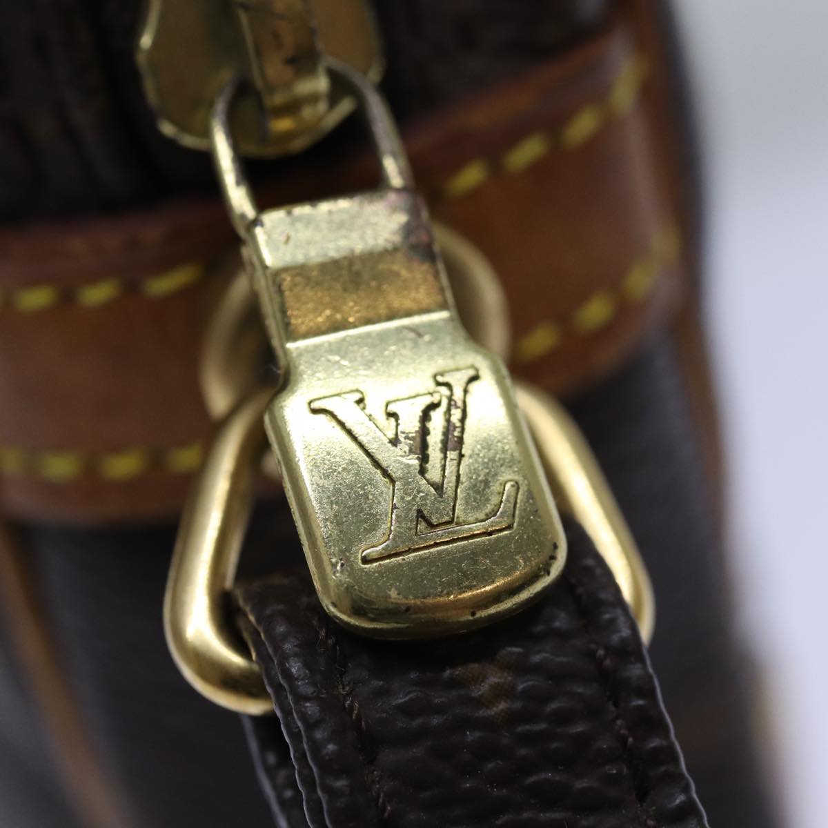 LOUIS VUITTON Monogram Marly Dragonne GM Clutch Bag M51825 LV th4906