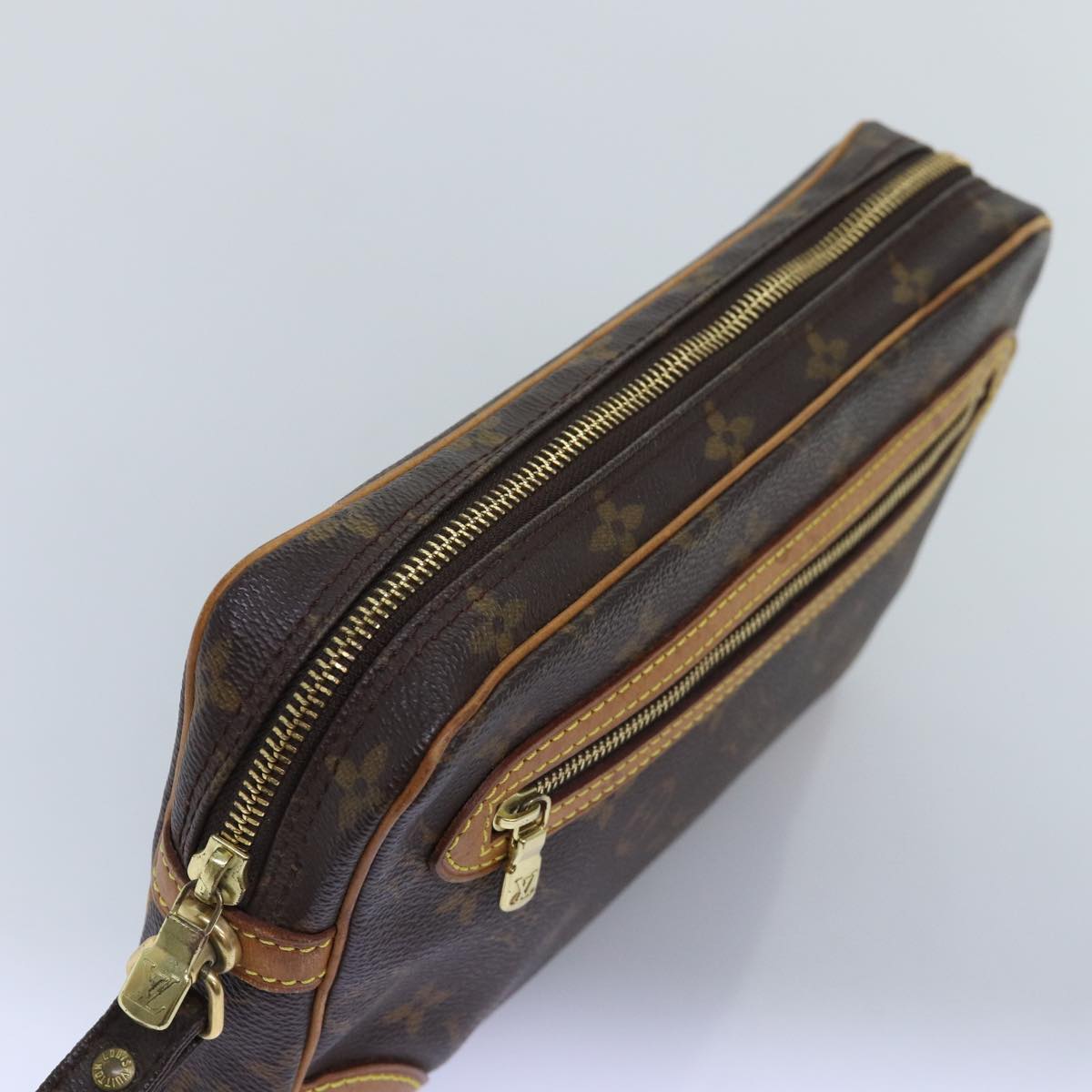 LOUIS VUITTON Monogram Marly Dragonne GM Clutch Bag M51825 LV th4906