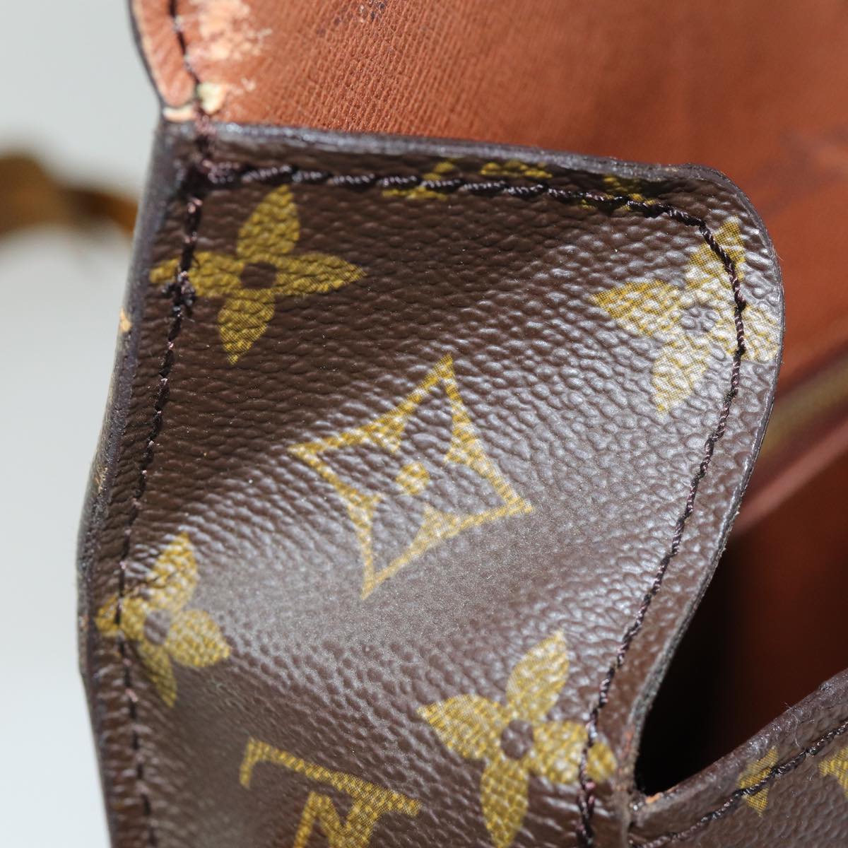 LOUIS VUITTON Monogram Saint Cloud GM Shoulder Bag M51242 th4908