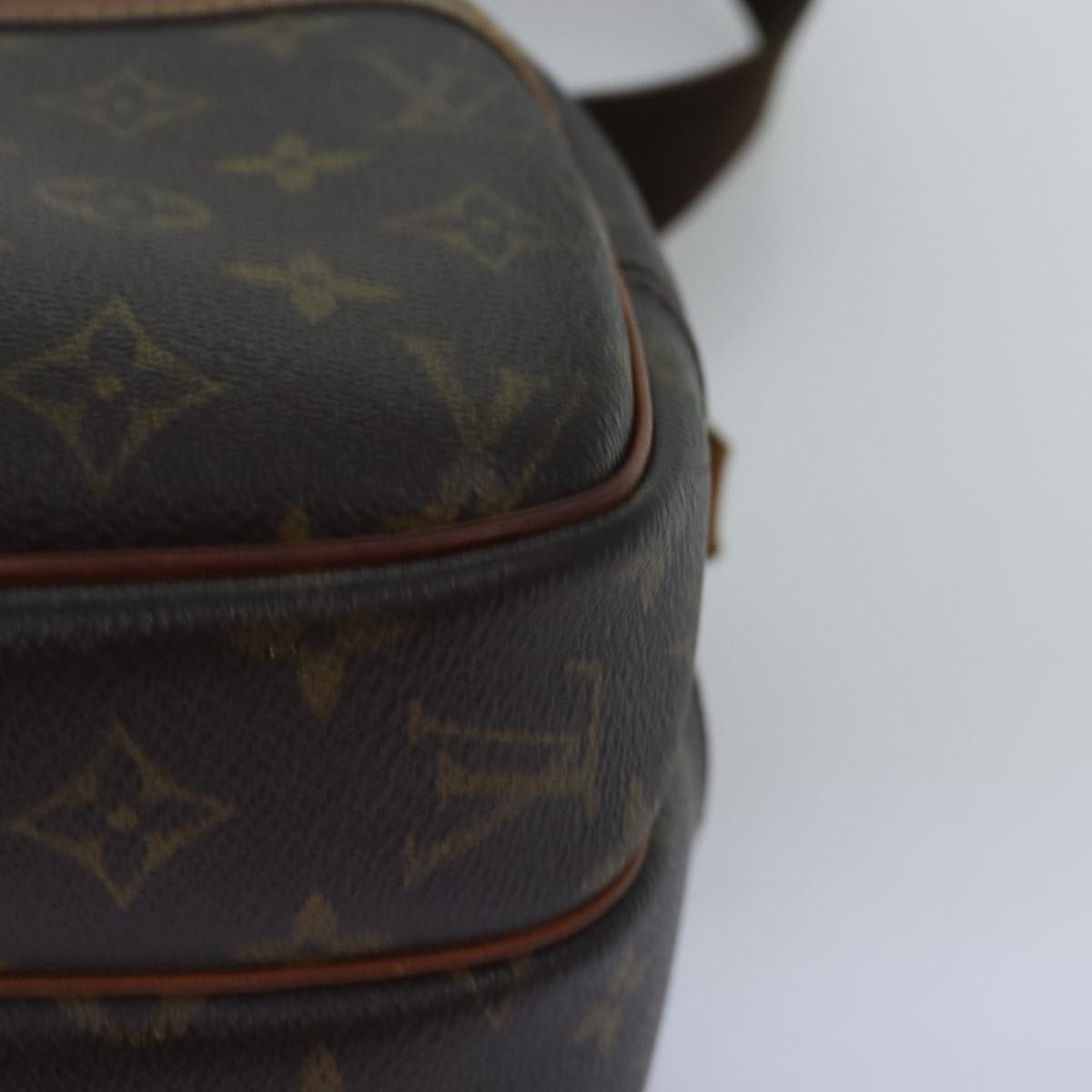 LOUIS VUITTON Monogram Reporter PM Shoulder Bag M45254 LV th4919
