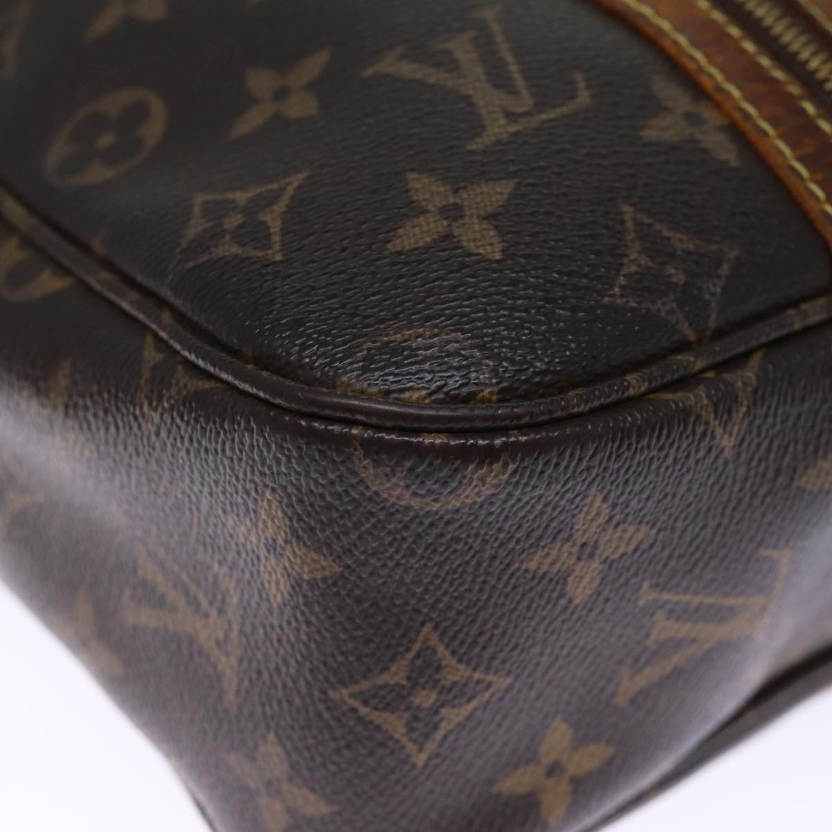 LOUIS VUITTON Monogram Sac Bosphore Hand Bag M40043 LV th4924
