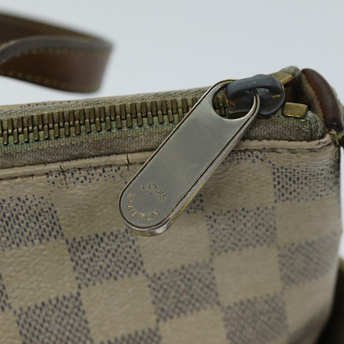 LOUIS VUITTON Damier Azur Totally MM Tote Bag N51262 LV th4930