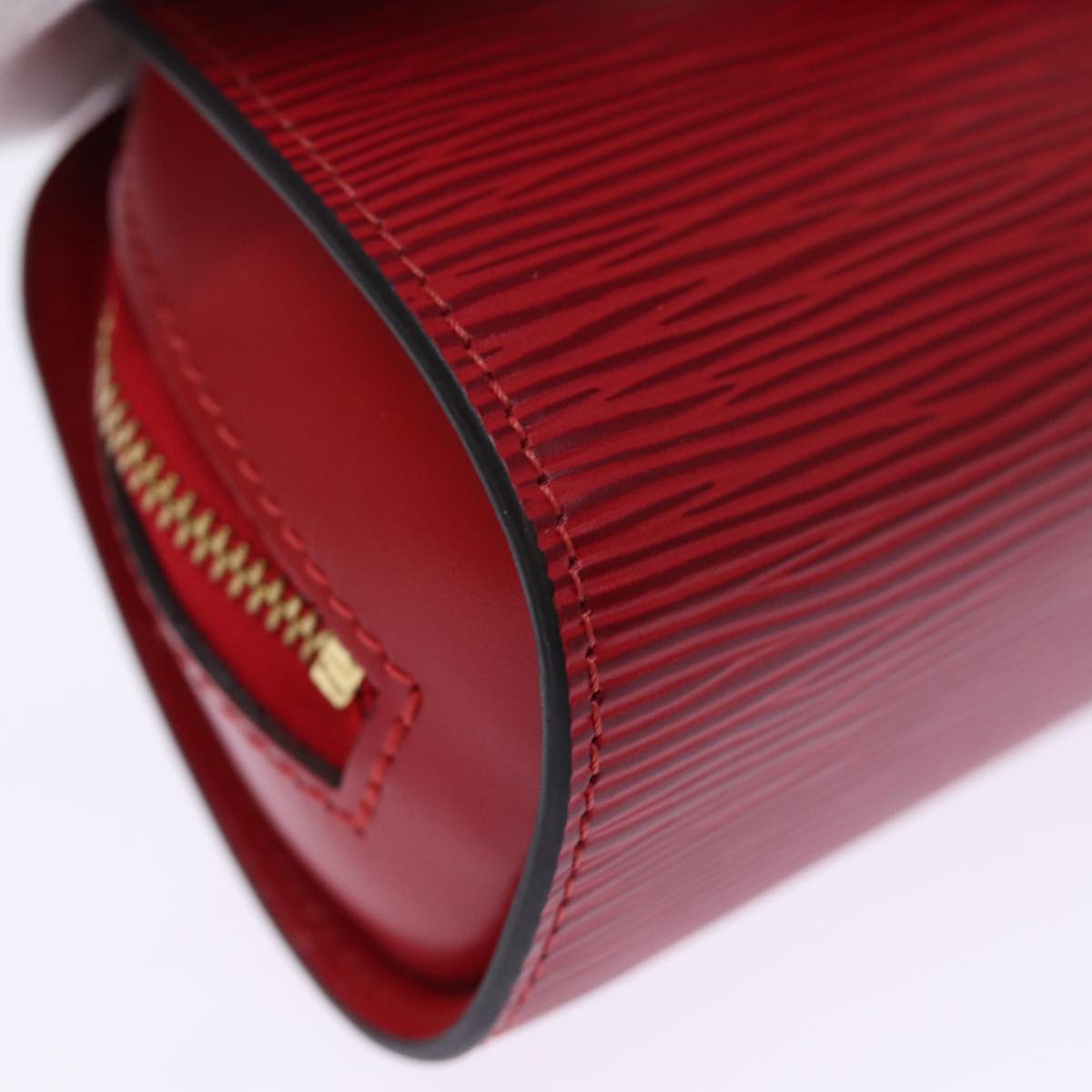 LOUIS VUITTON Epi Dauphine PM Pouch Castilian Red M48447 LV th4932