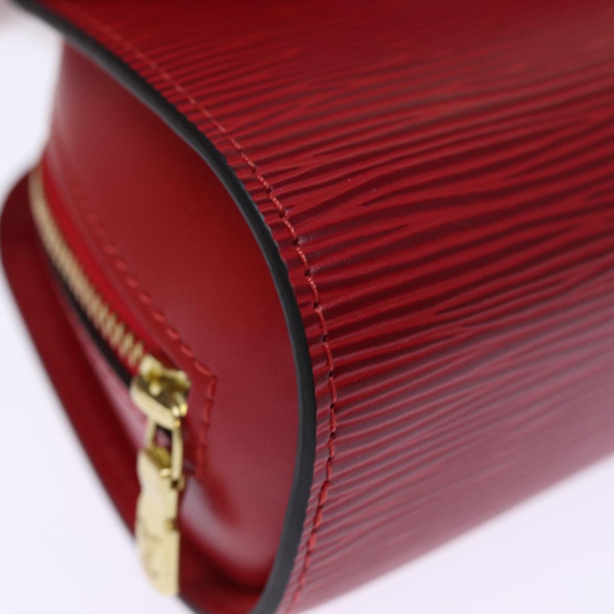 LOUIS VUITTON Epi Dauphine PM Pouch Castilian Red M48447 LV th4932