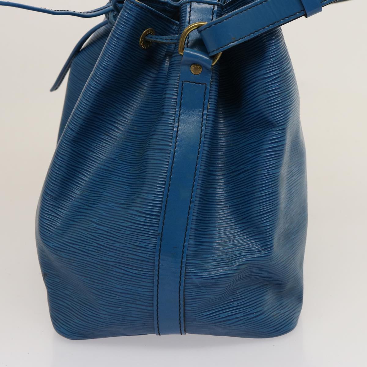 LOUIS VUITTON Epi Petit Noe Shoulder Bag Blue M44105 LV th4933