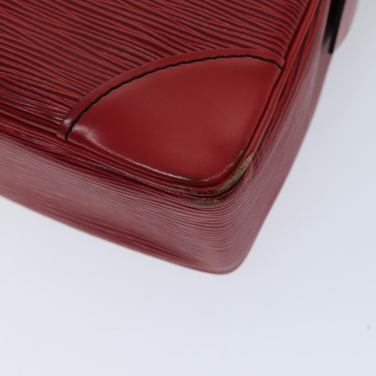 LOUIS VUITTON Epi Porte Documents Voyage Business Bag Red M54477 LV th4936