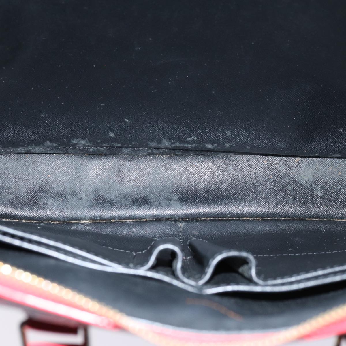 LOUIS VUITTON Epi Porte Documents Voyage Business Bag Red M54477 LV th4936