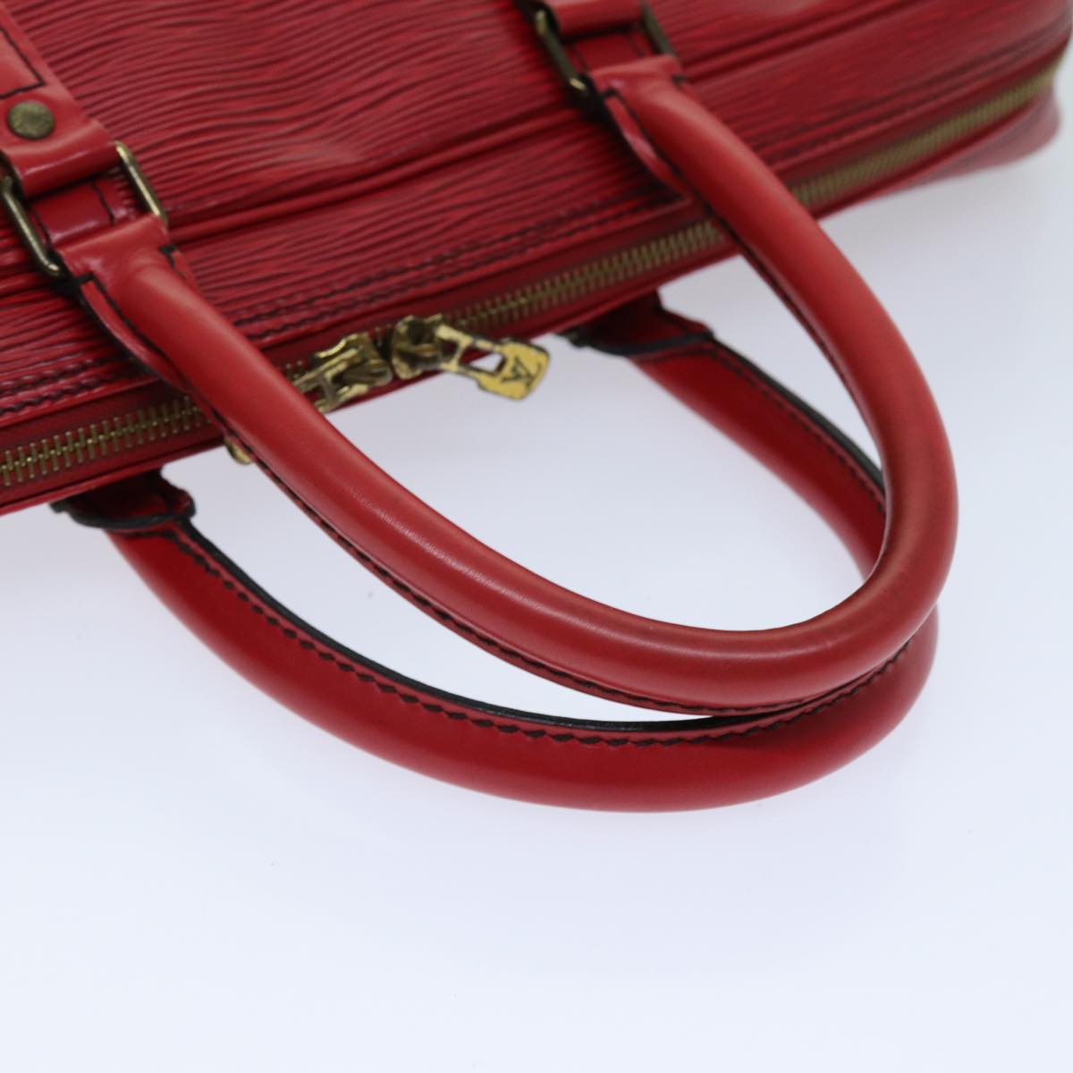 LOUIS VUITTON Epi Porte Documents Voyage Business Bag Red M54477 LV th4936