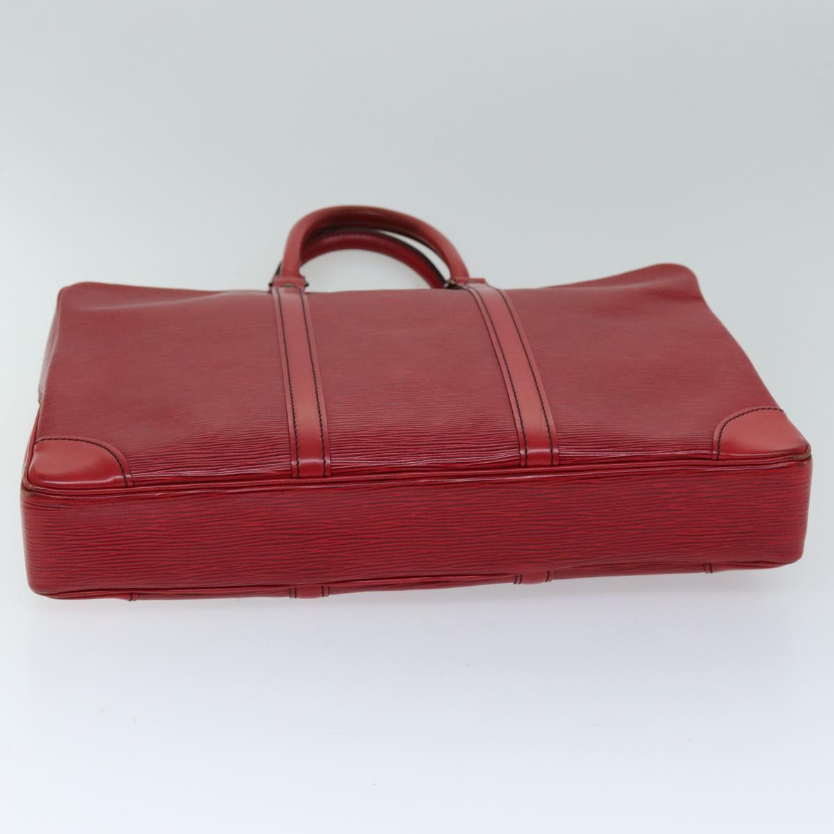 LOUIS VUITTON Epi Porte Documents Voyage Business Bag Red M54477 LV th4936