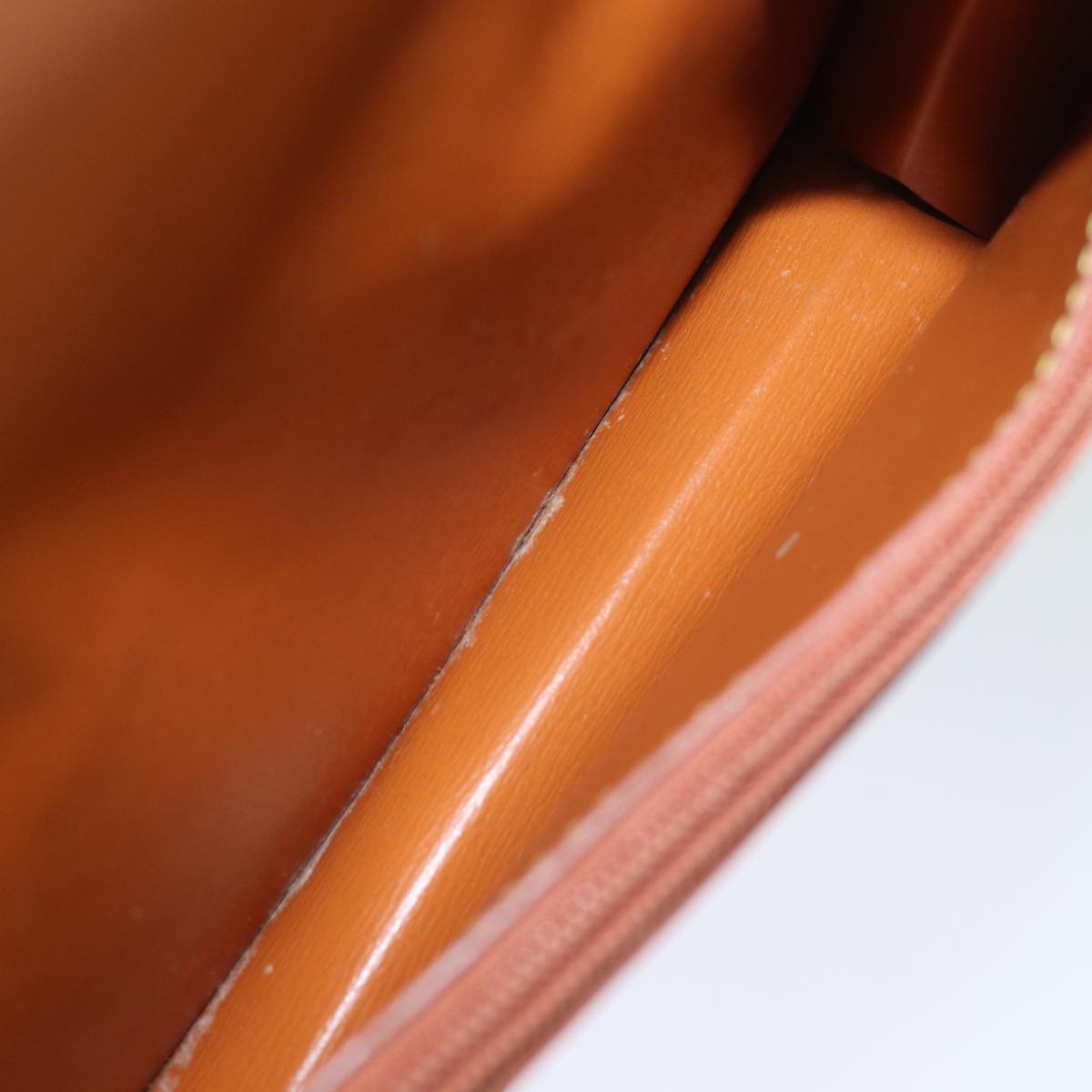 LOUIS VUITTON Epi Tilsitt Pouch Brown M52603 LV th5122