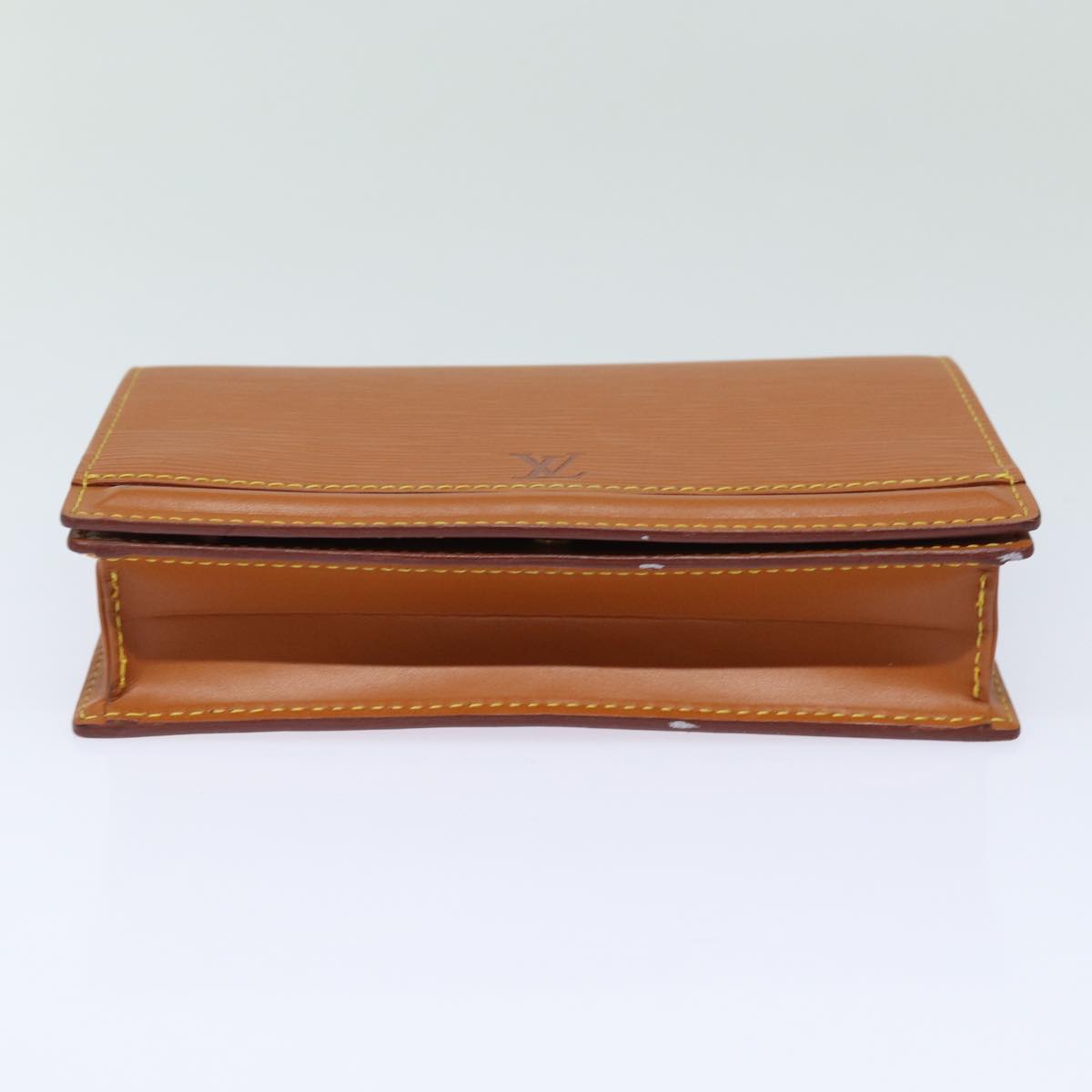 LOUIS VUITTON Epi Tilsitt Pouch Brown M52603 LV th5122