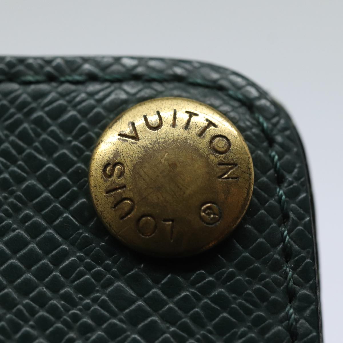 LOUIS VUITTON Taiga Document Case Clutch Bag Epicea E34490 LV th5154