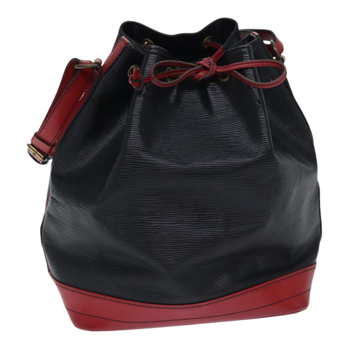 LOUIS VUITTON Epi Noe Shoulder Bag By color Black Red M44017 LV th5276