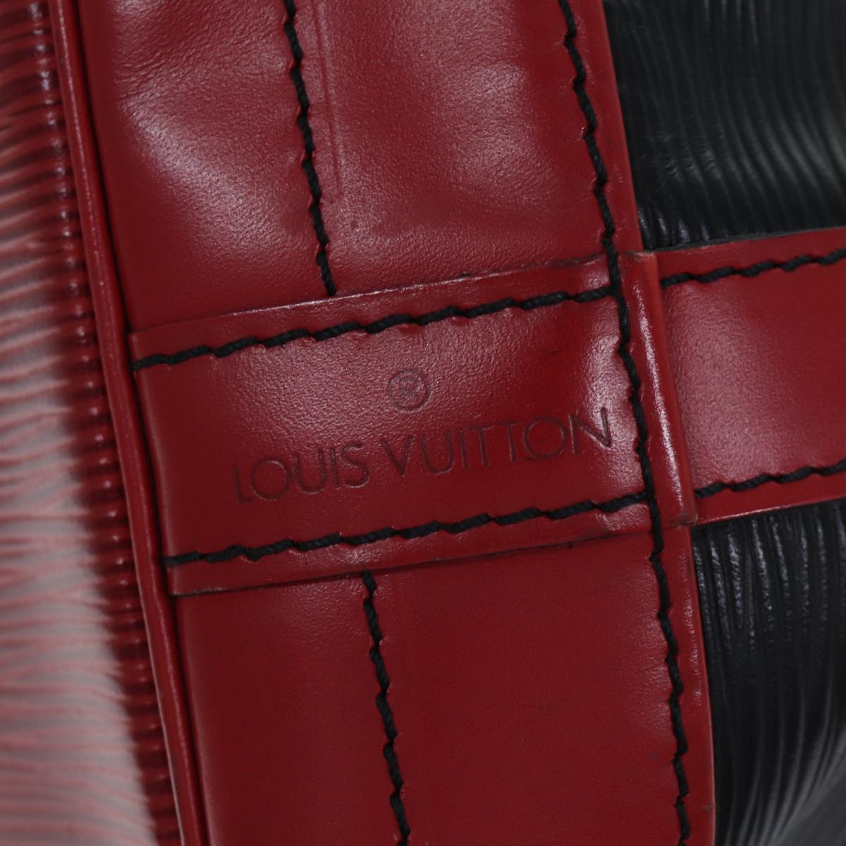 LOUIS VUITTON Epi Noe Shoulder Bag By color Black Red M44017 LV th5276