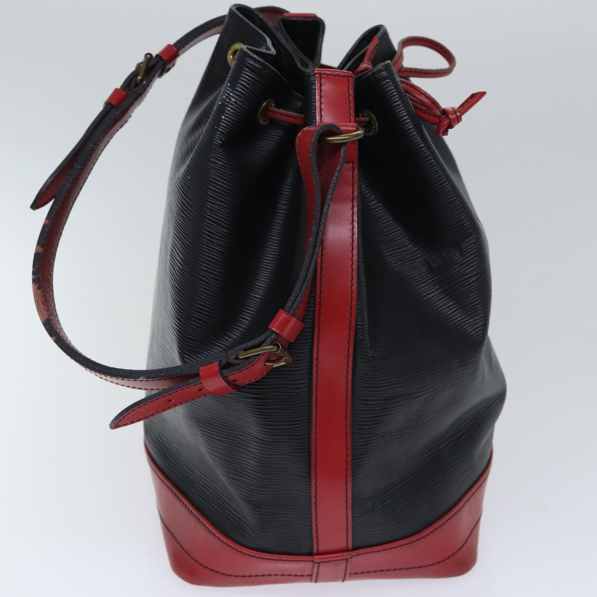 LOUIS VUITTON Epi Noe Shoulder Bag By color Black Red M44017 LV th5276