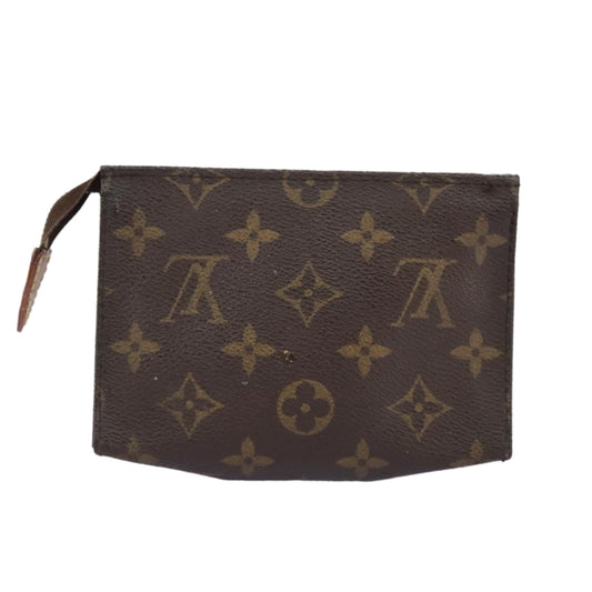 LOUIS VUITTON Monogram Poche Toilette 15 Pouch M47546 LV th5376