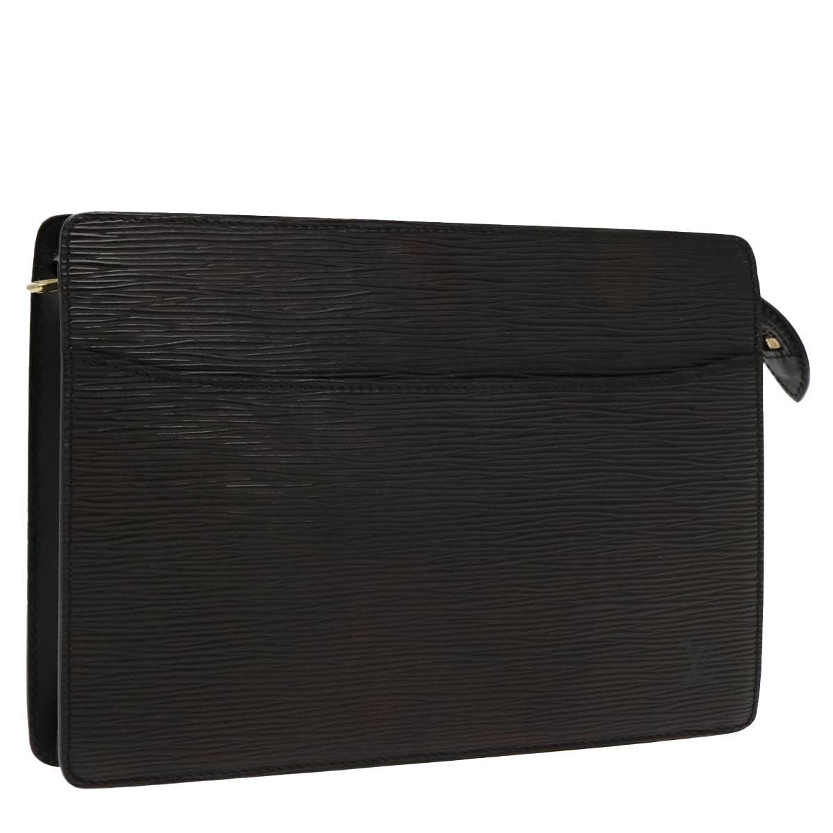 LOUIS VUITTON Epi Pochette Homme Clutch Bag Black Noir M52522 LV th5405