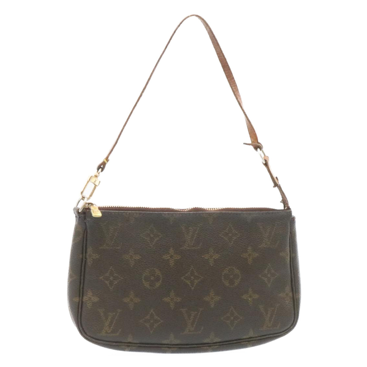 LOUIS VUITTON Monogram Pochette Accessoires Pouch M51980 LV hk155