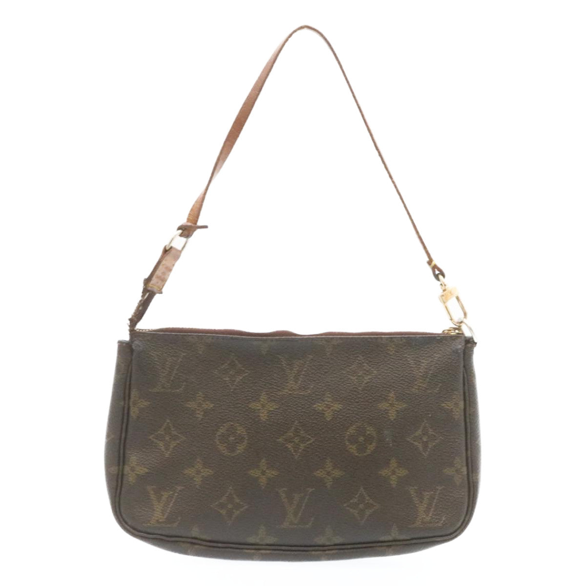 LOUIS VUITTON Monogram Pochette Accessoires Pouch M51980 LV hk155