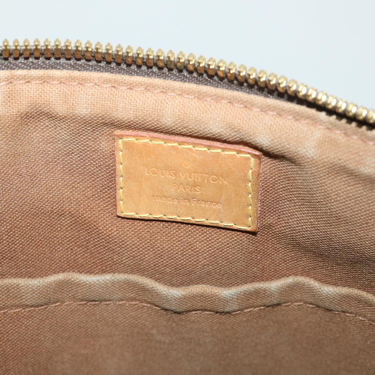 LOUIS VUITTON Monogram Palermo PM Tote Bag M40145 LV 46882