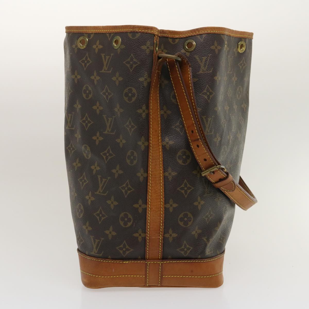 LOUIS VUITTON Monogram Noe Shoulder Bag M42224 LV tp096