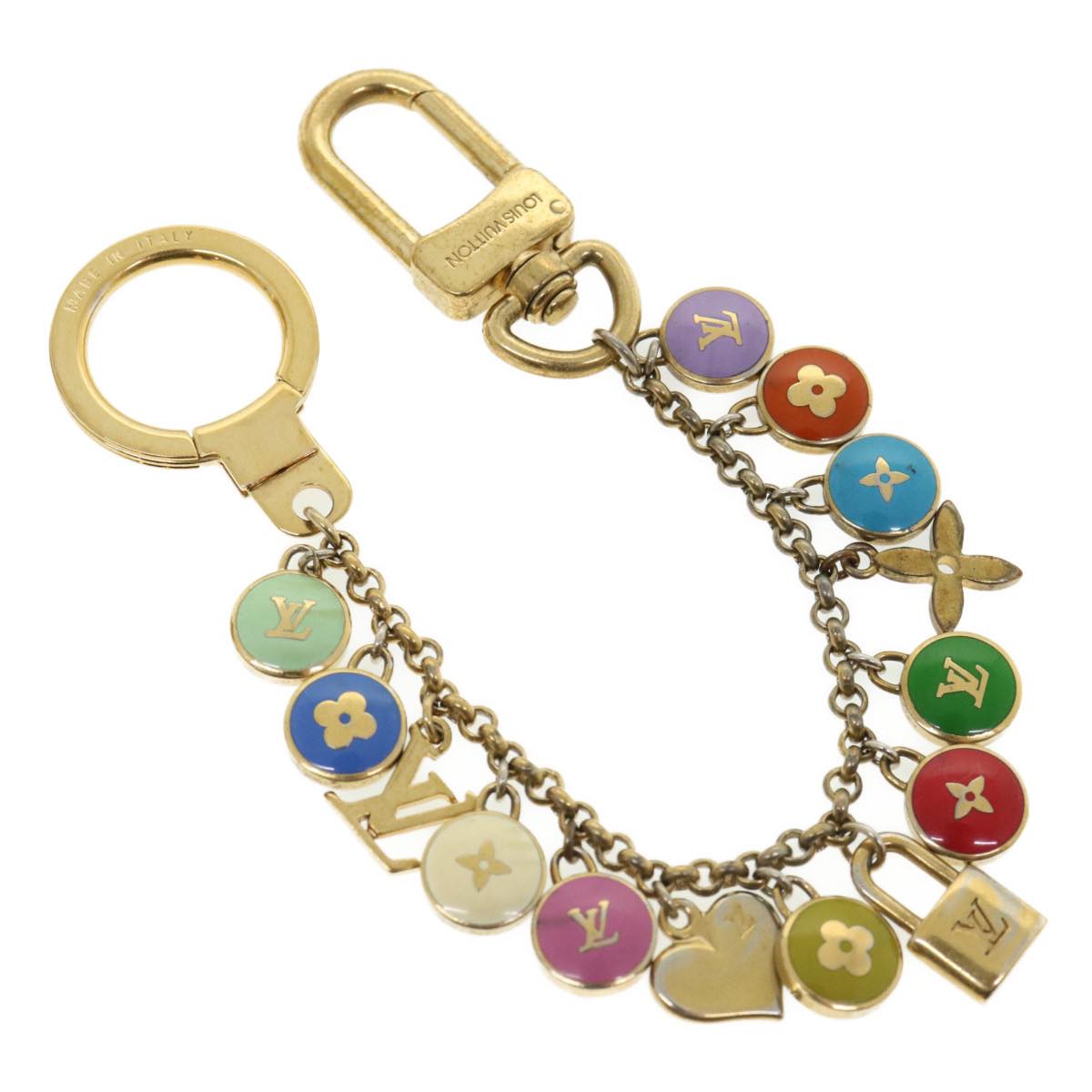 LOUIS VUITTON Porte Cles Cianne Pastilles Bag Charm Chain M65386 LV yk2167