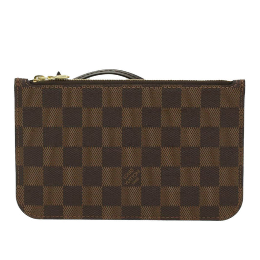LOUIS VUITTON Damier Ebene Neverfull PM Pouch LV am3832