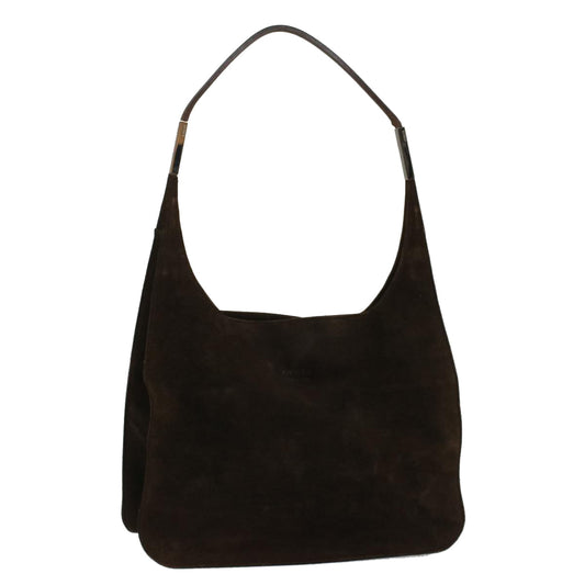 Luxury Gucci Shoulder Bag Suede Brown 001 3167 1225