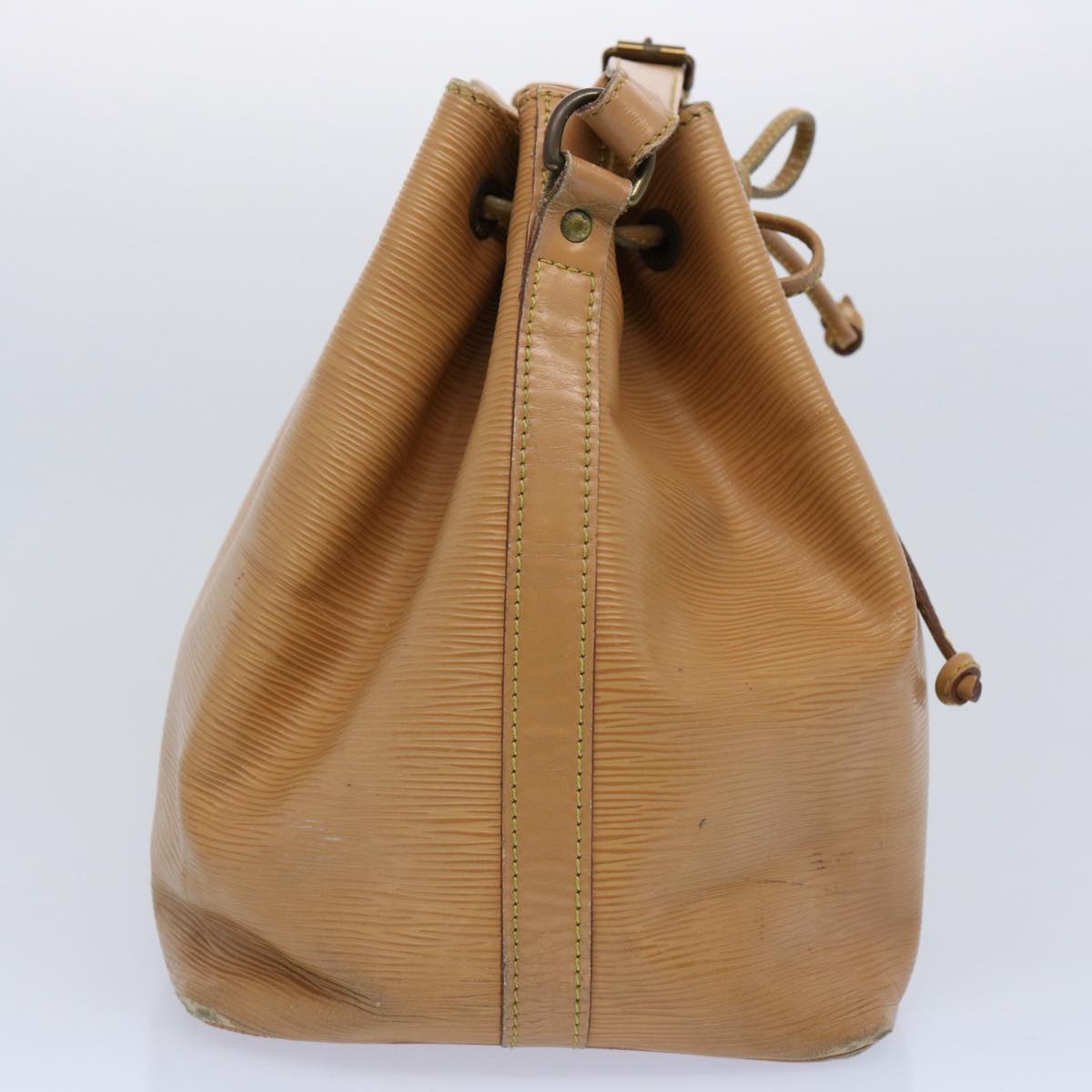 LOUIS VUITTON Epi Petit Noe Shoulder Bag Beige M44106 LV ti1406