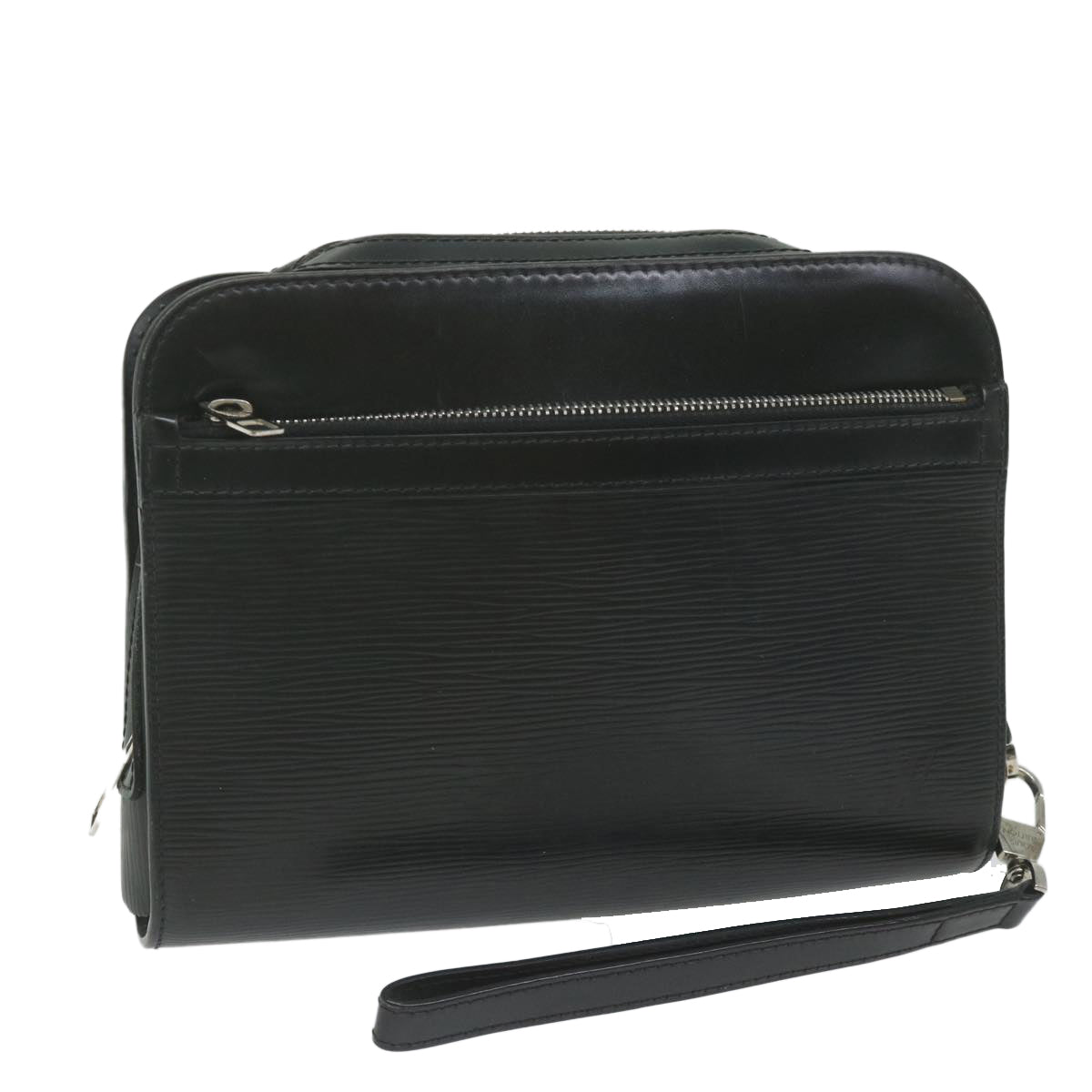 LOUIS VUITTON Epi Osh Clutch Bag Black M59362 LV ti1408