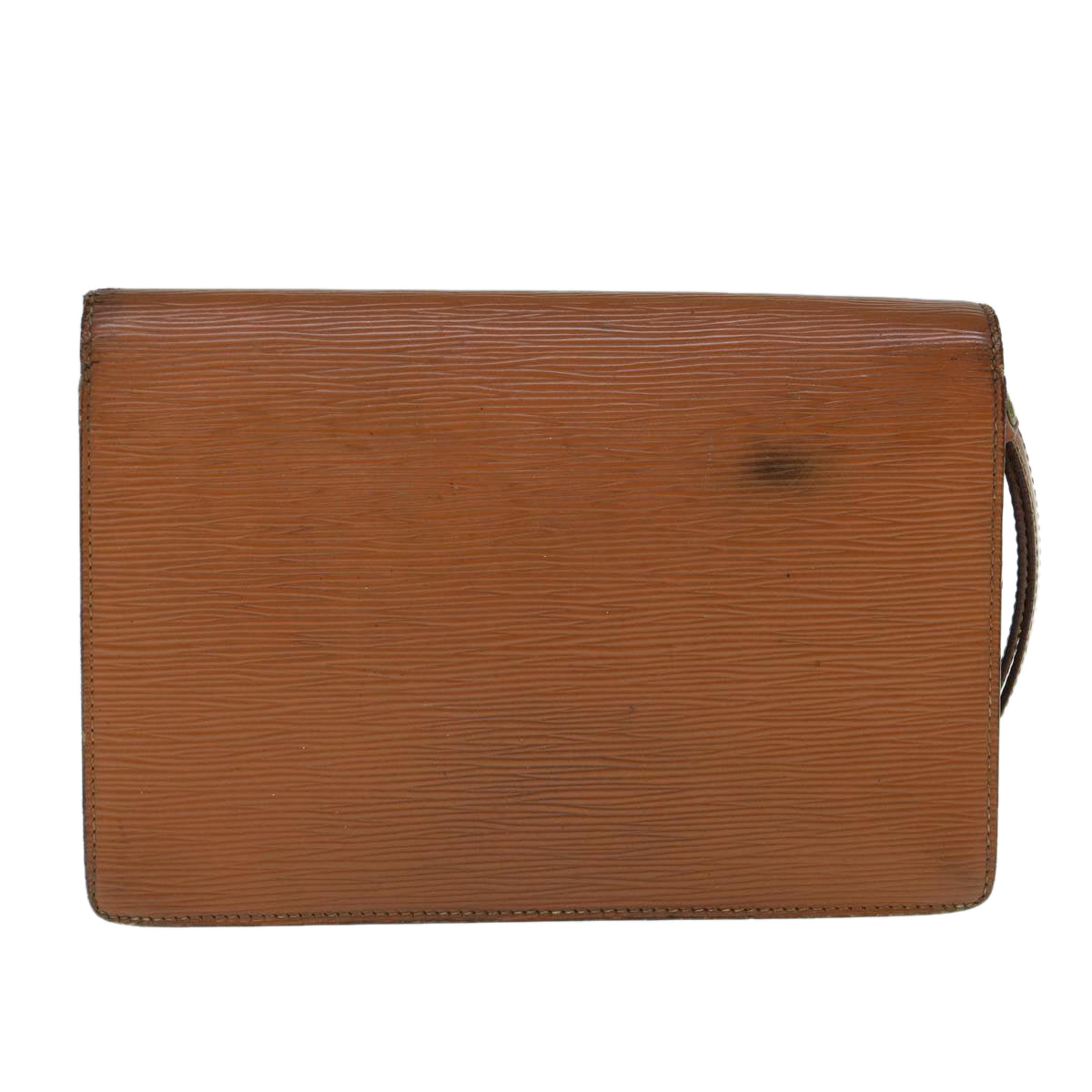 LOUIS VUITTON Epi Serie Dragonne Hand Bag Brown M52618 LV ti1409