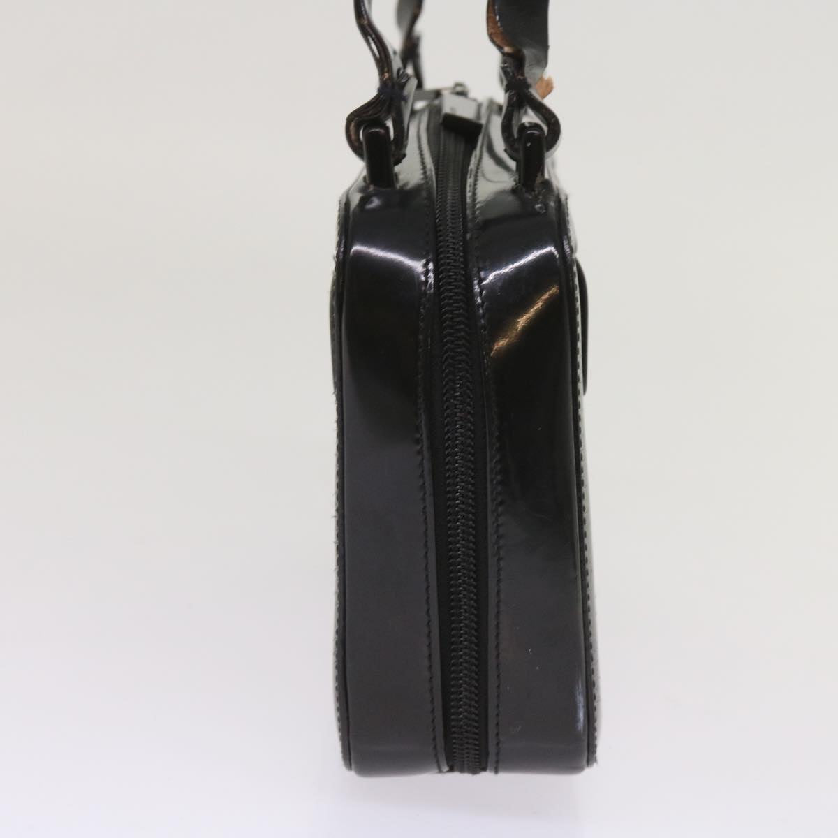 GUCCI Shoulder Bag Leather Black 1489
