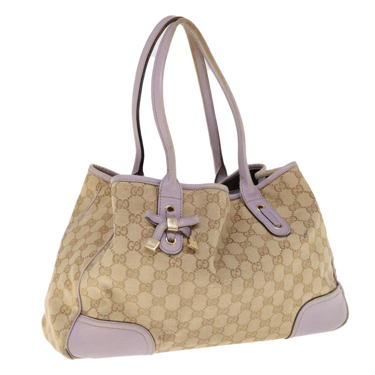 GUCCI GG Canvas Tote Bag Beige 163805 1492